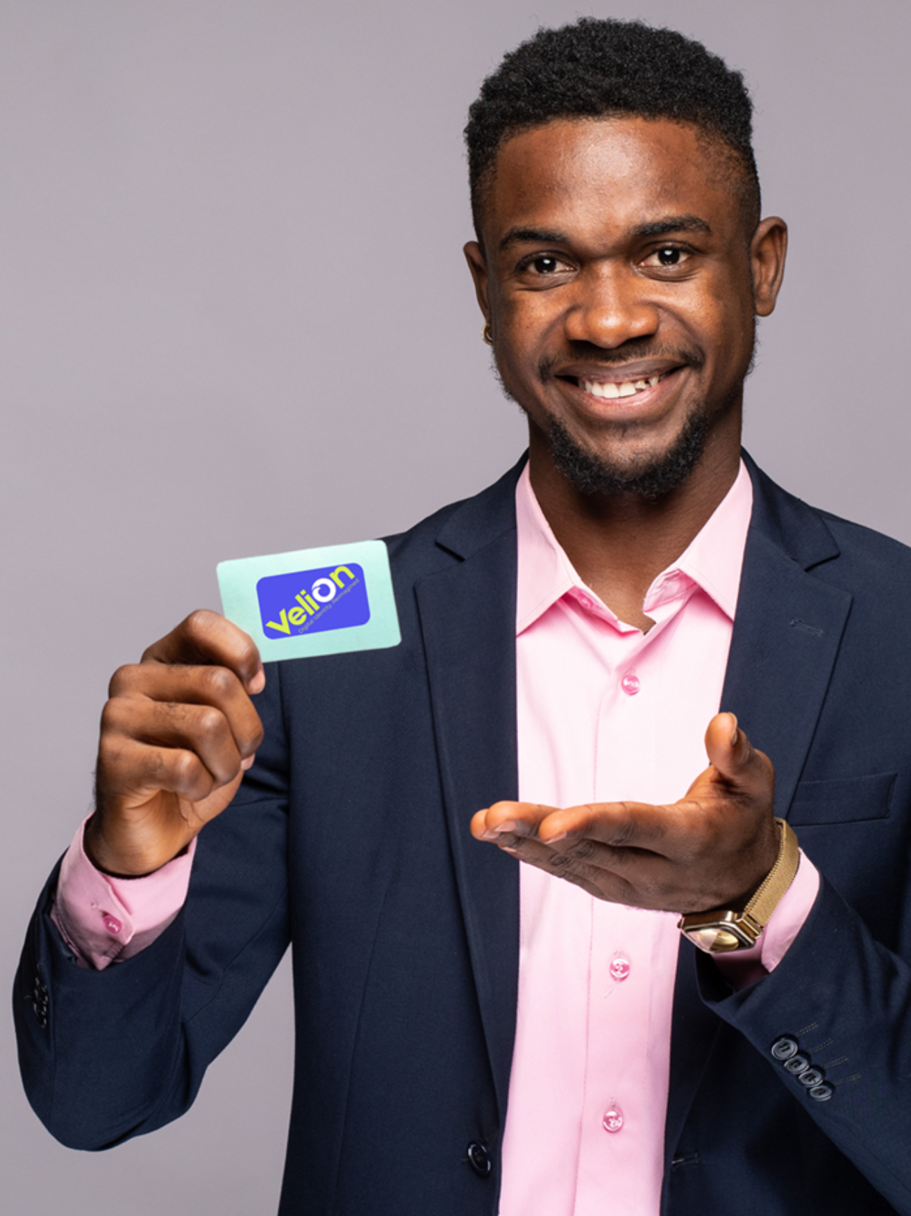 Velion is more than a business card. It's a statement